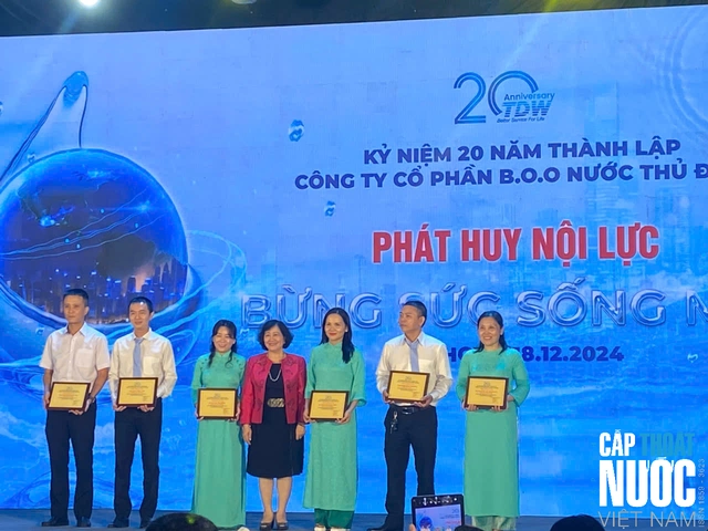 Công ty CP B.O.O Nước Thủ Đức kỷ niệm 20 năm thành lập