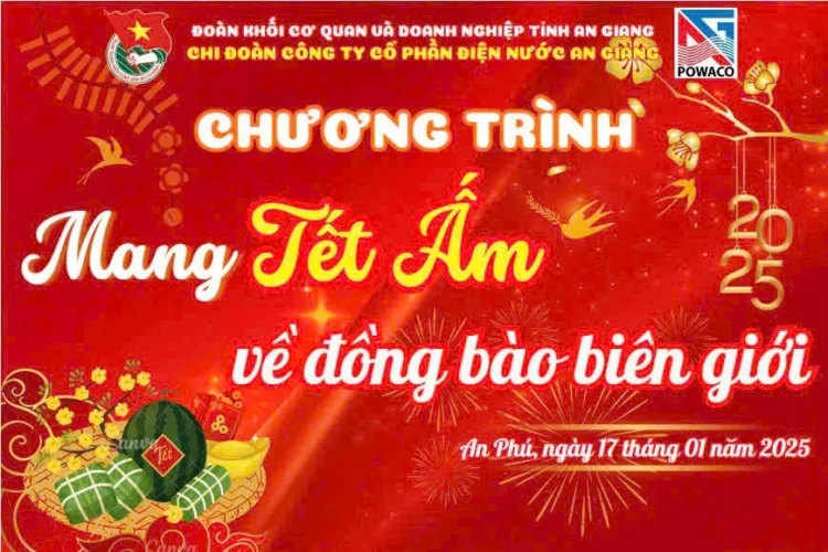 Mang tết ấm về đồng bào biên giới